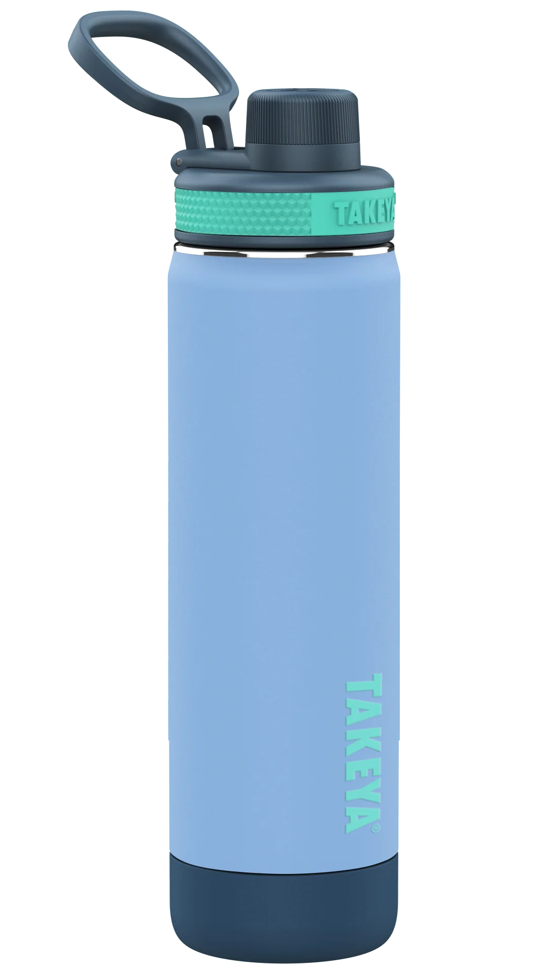 Sport Water Bottle Soft Touch With Spout Lid - Image 4