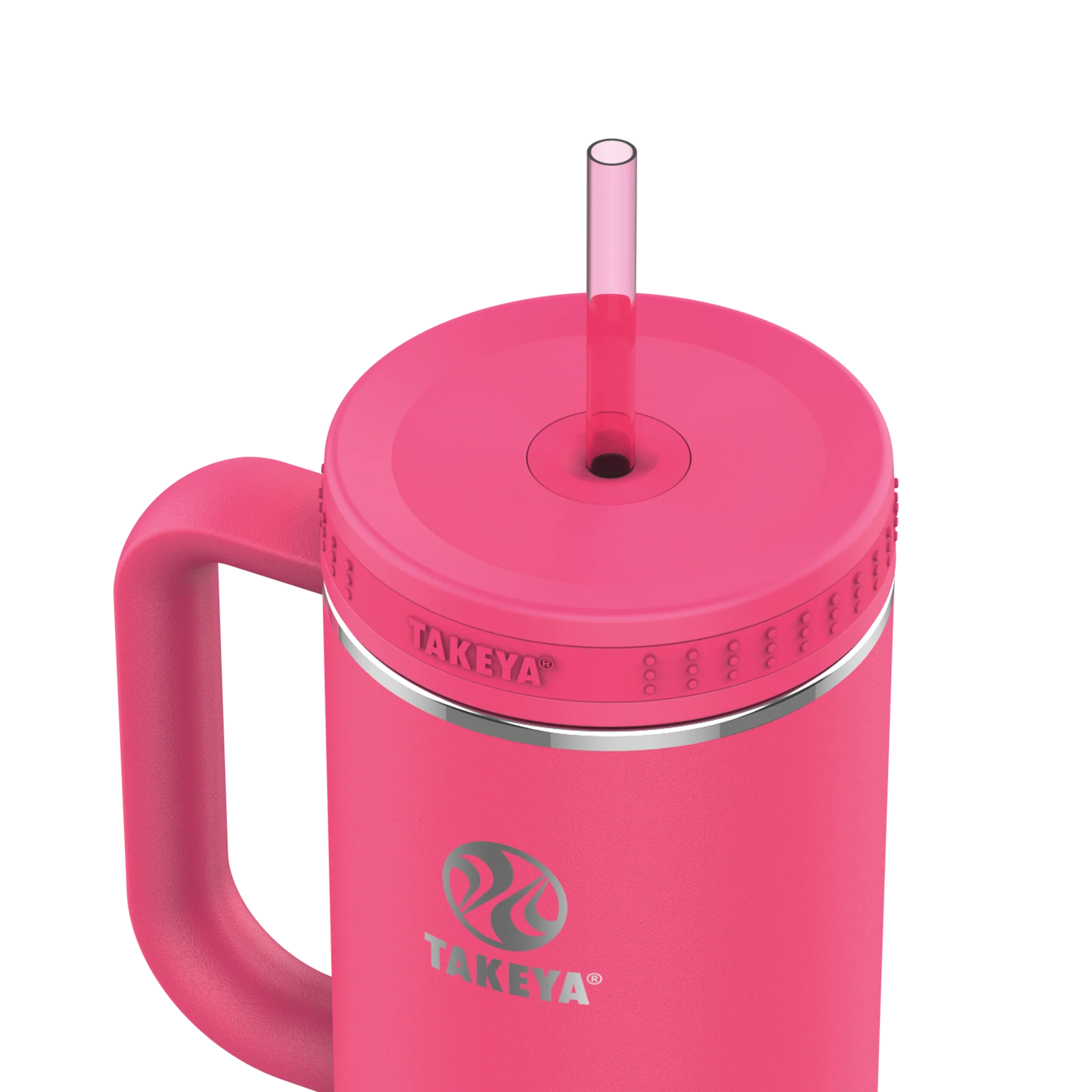 Straw Tumbler With Handle - Image 3