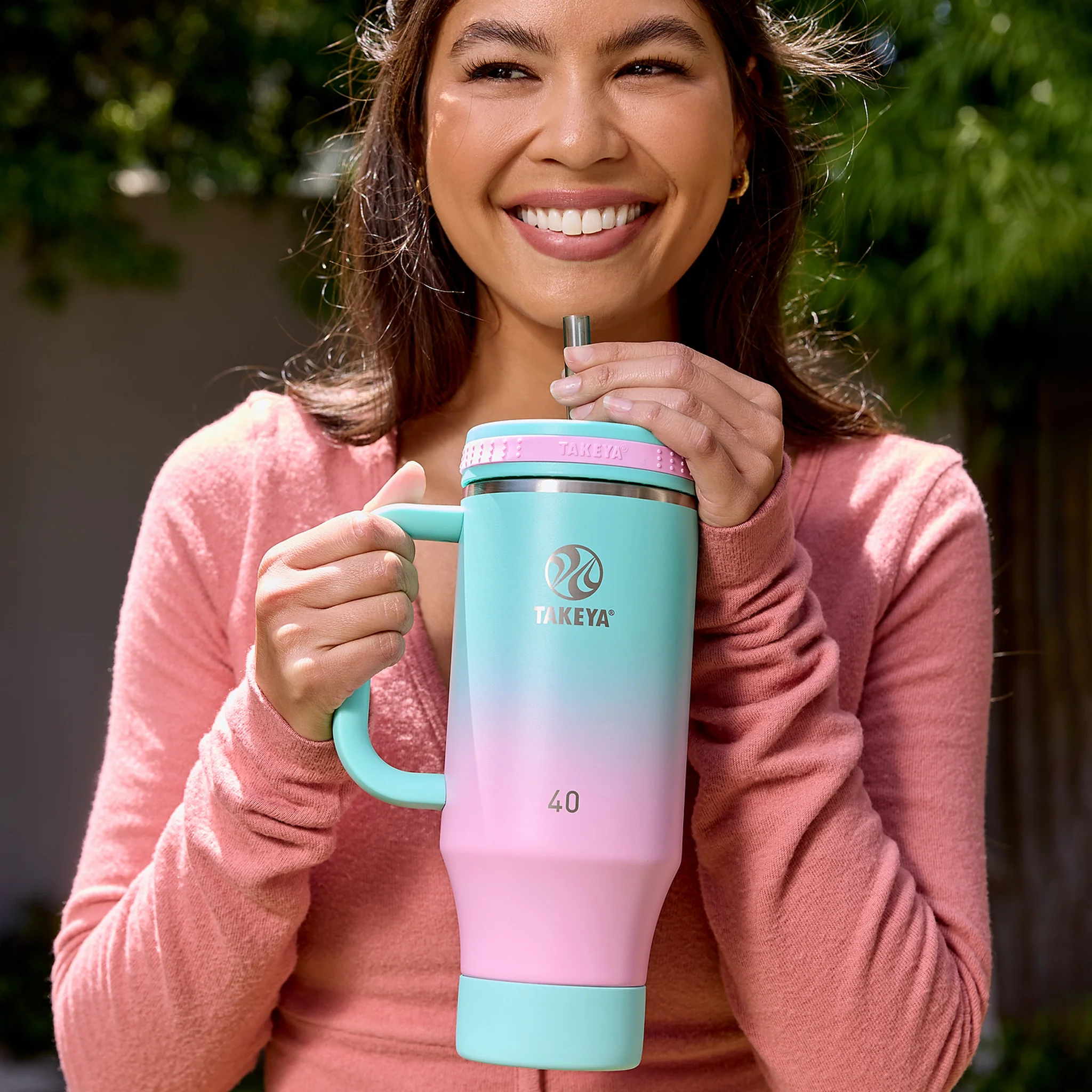 Straw Tumbler With Handle - Image 67