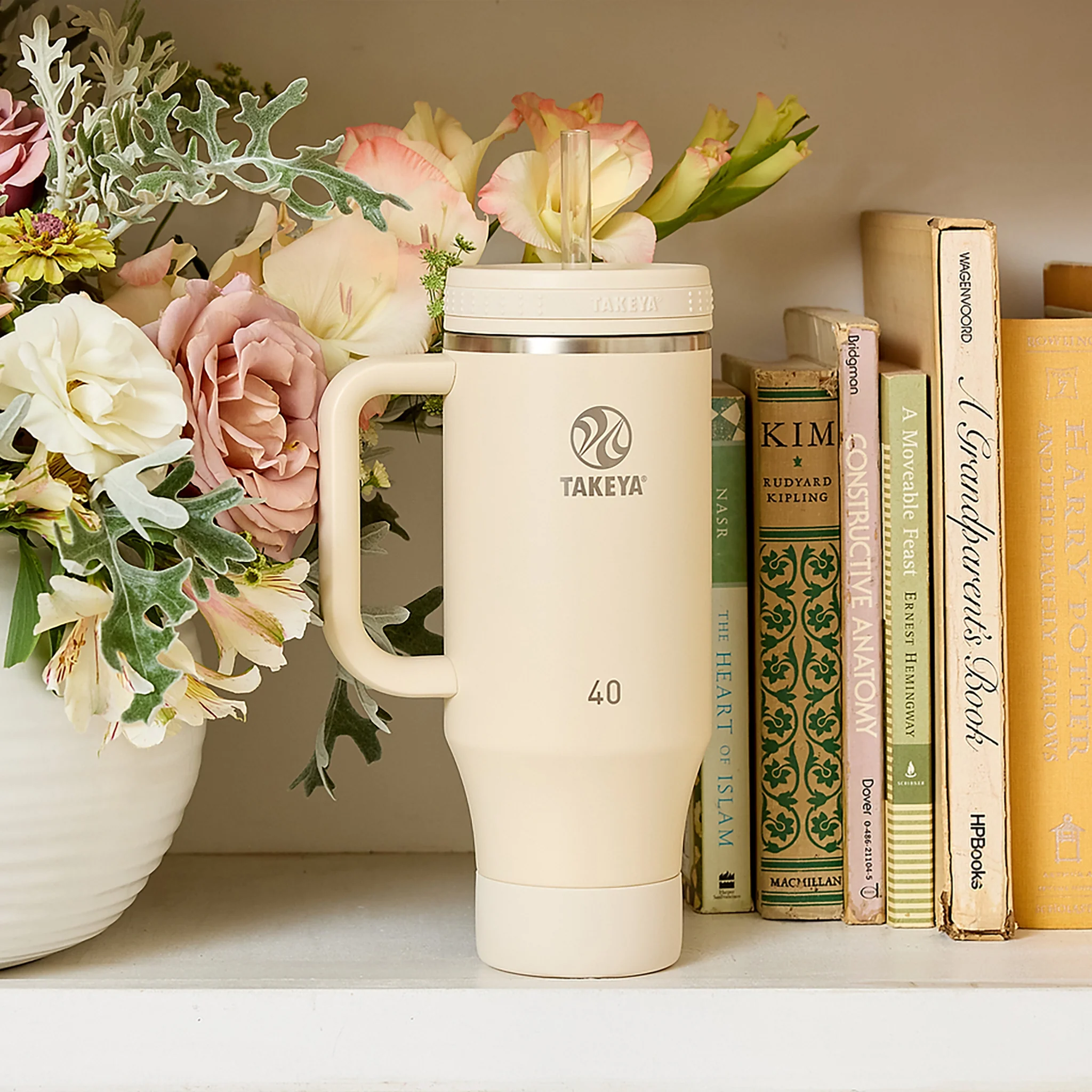 Straw Tumbler With Handle - Image 72