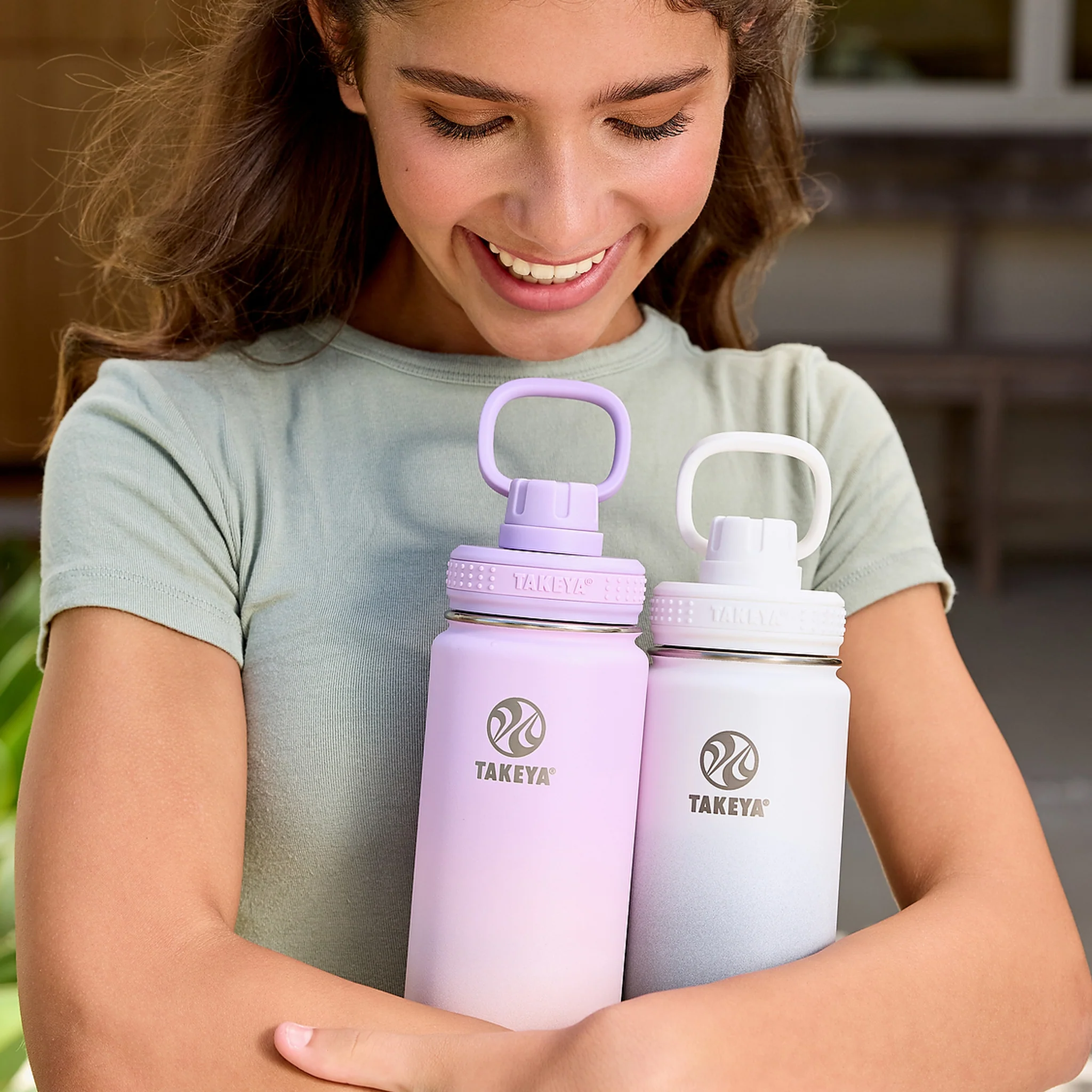 Actives Water Bottle With Spout Lid - Image 161