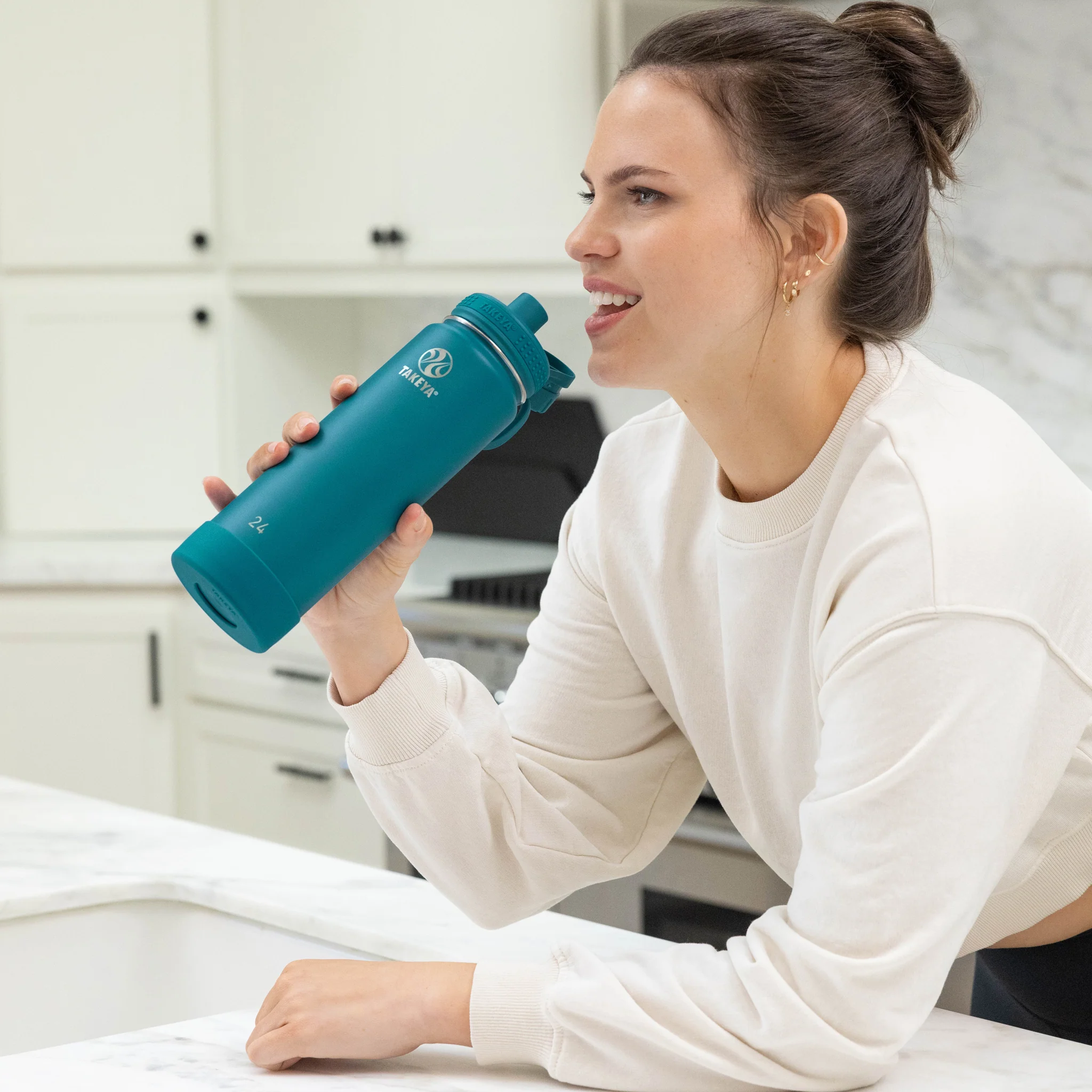 Actives Water Bottle With Spout Lid - Image 179