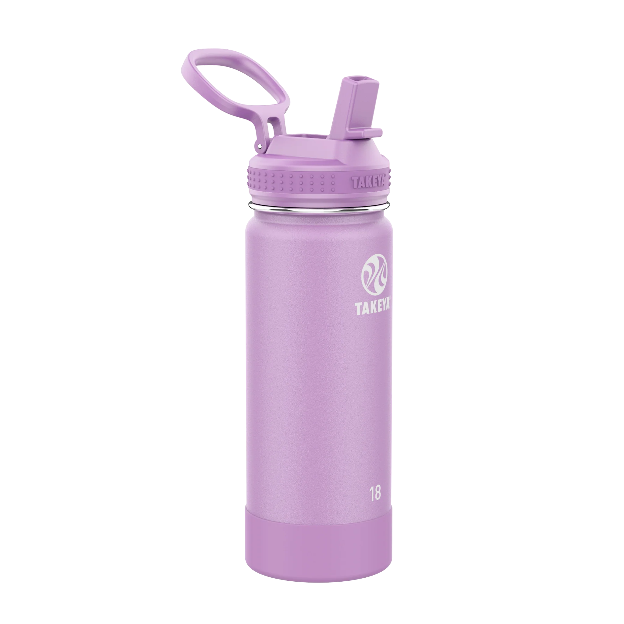Actives Water Bottle With Straw Lid - Image 10
