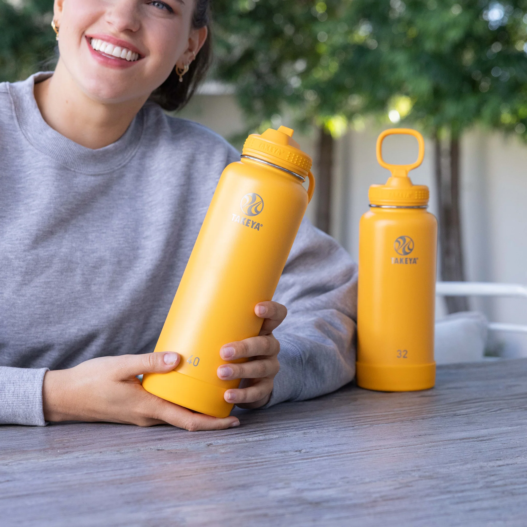 Actives Water Bottle With Straw Lid - Image 101