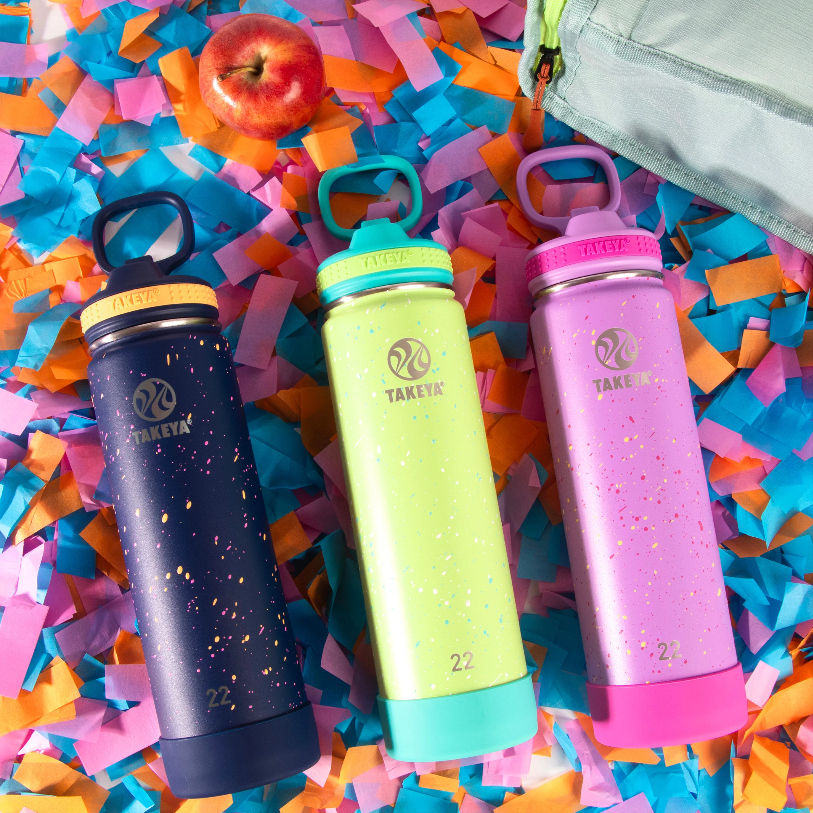 Actives Water Bottle With Straw Lid - Image 108