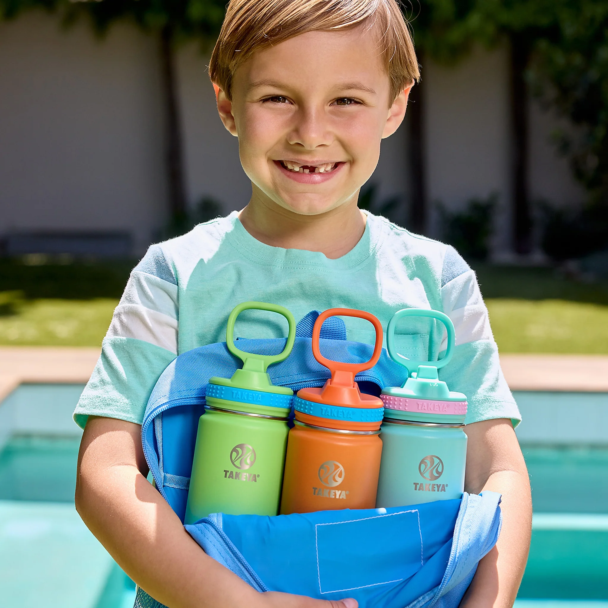 Actives Water Bottle With Straw Lid - Image 127