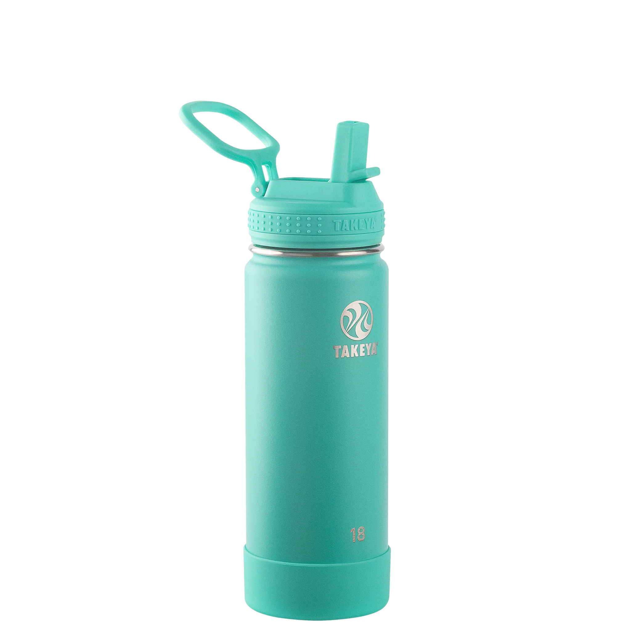 Actives Water Bottle With Straw Lid - Image 15
