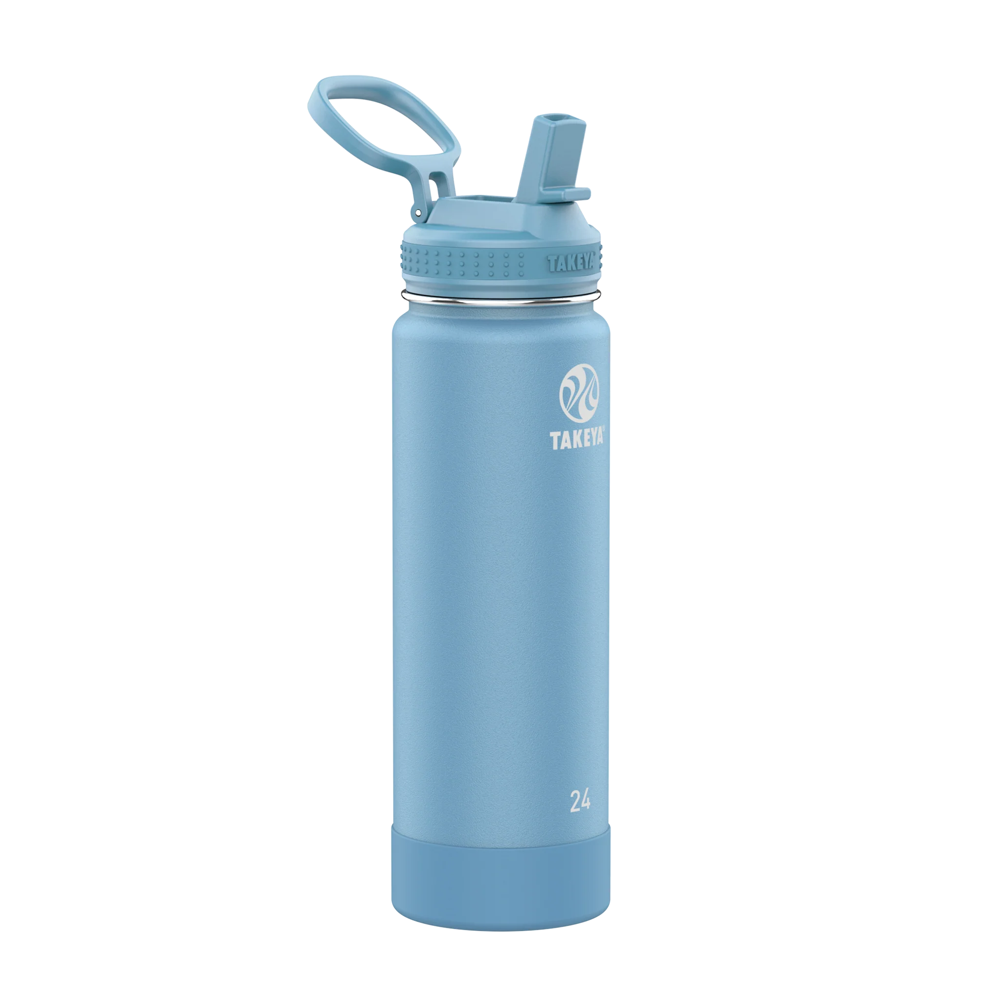 Actives Water Bottle With Straw Lid - Image 3