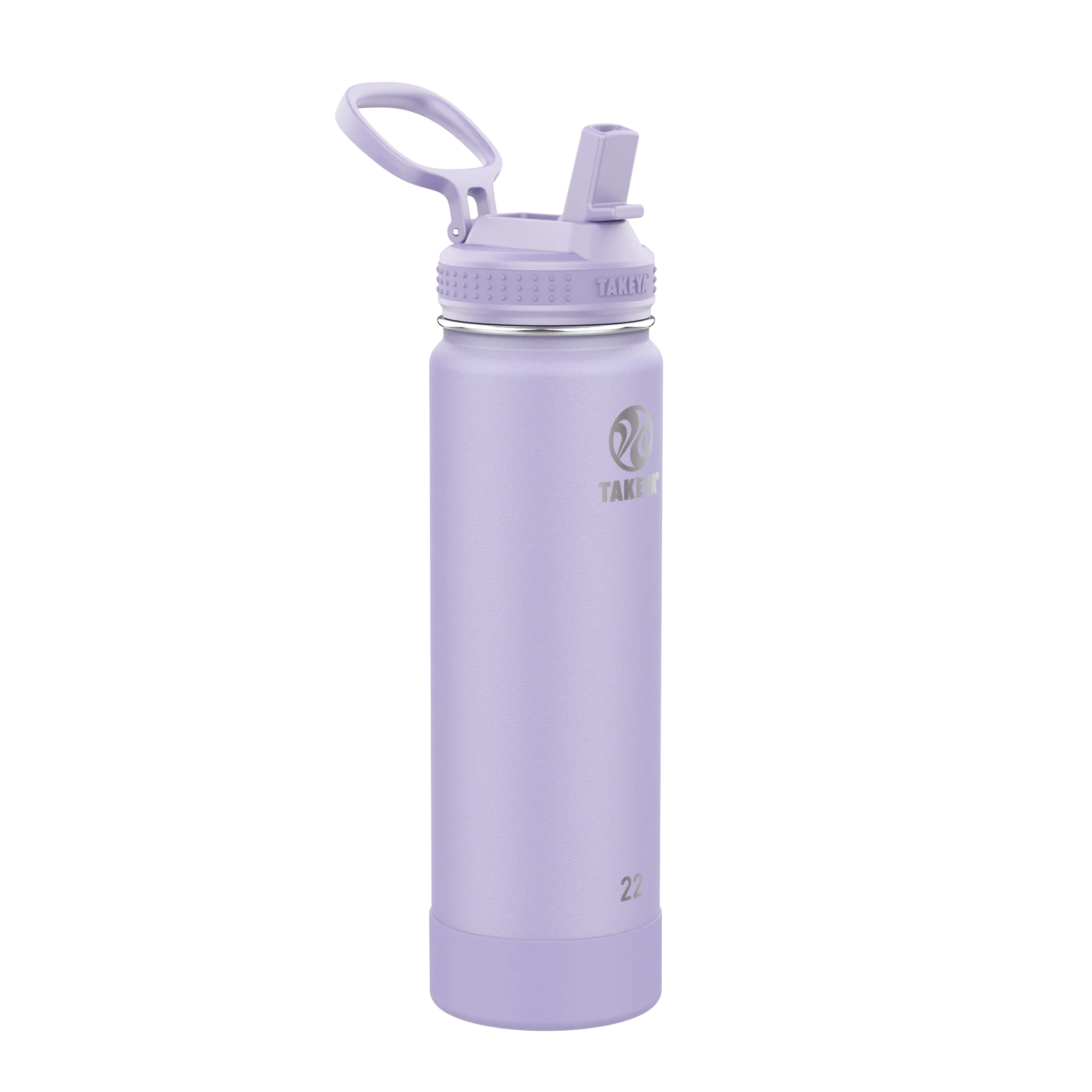 Actives Water Bottle With Straw Lid - Image 6