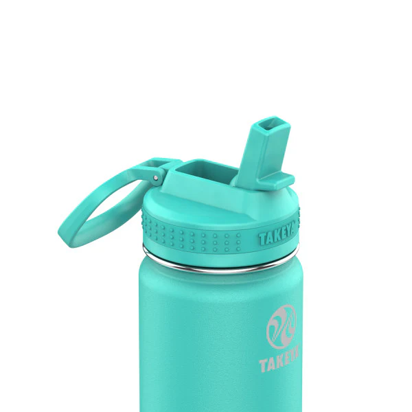 Actives Water Bottle With Straw Lid - Image 81