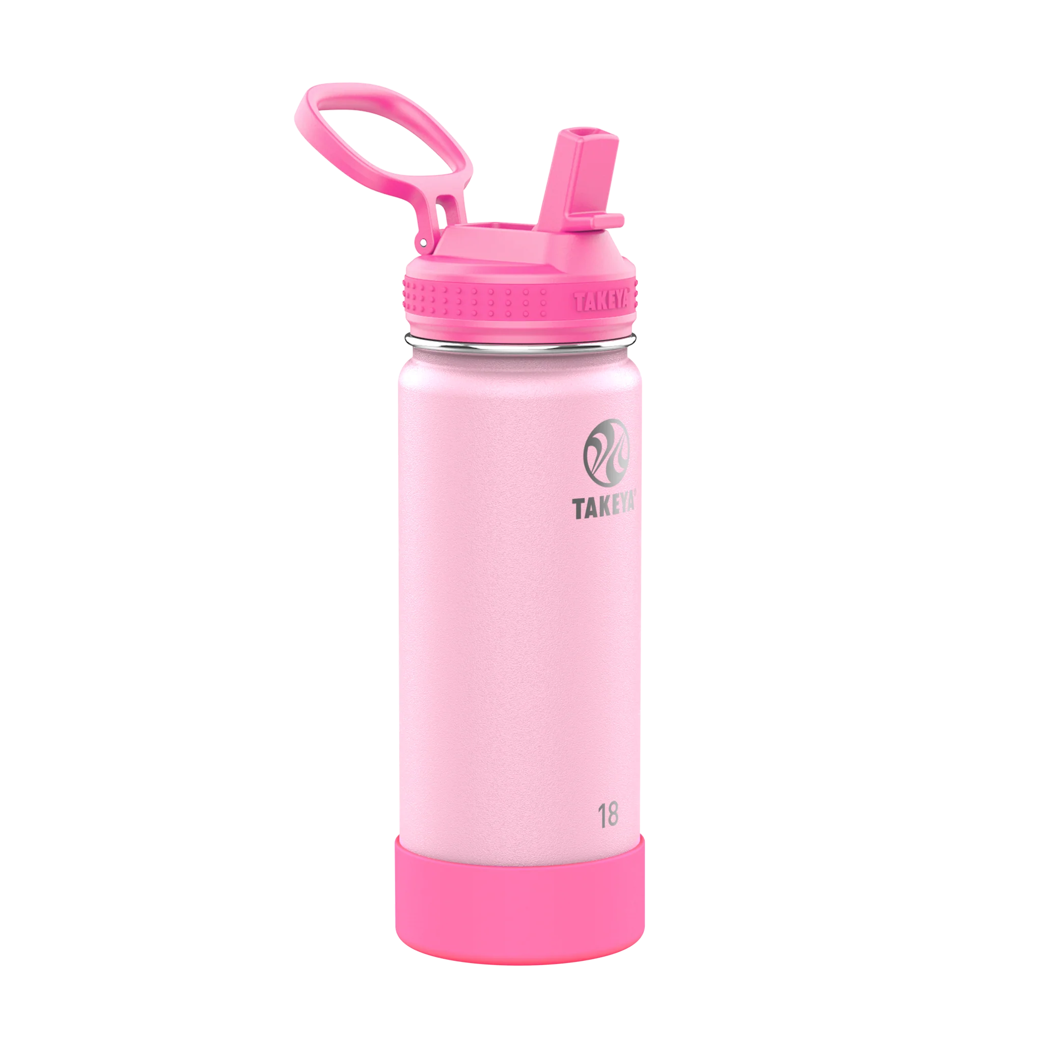 Actives Kids Glow In The Dark Water Bottle With Straw Lid - Image 11