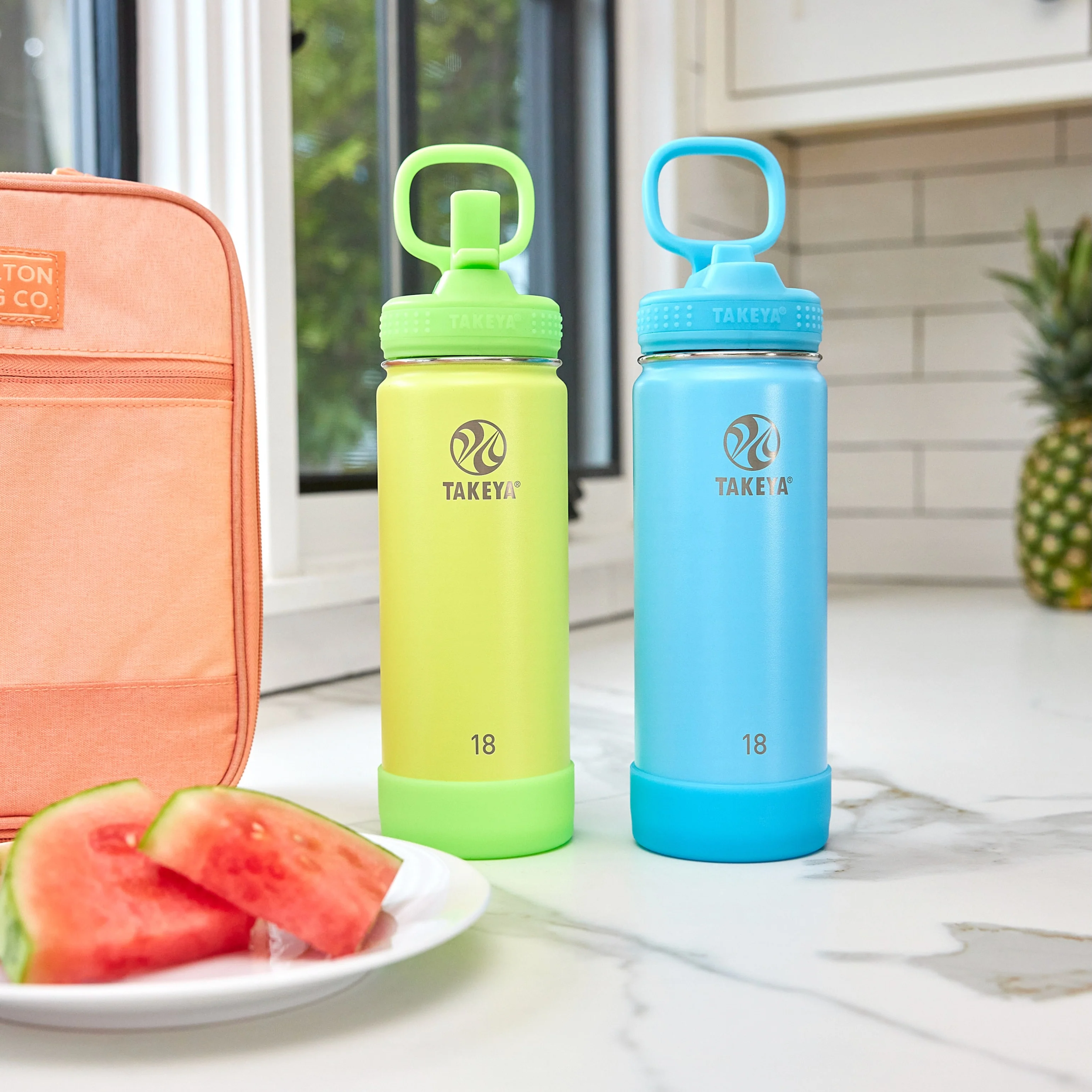 Actives Kids Glow In The Dark Water Bottle With Straw Lid - Image 17