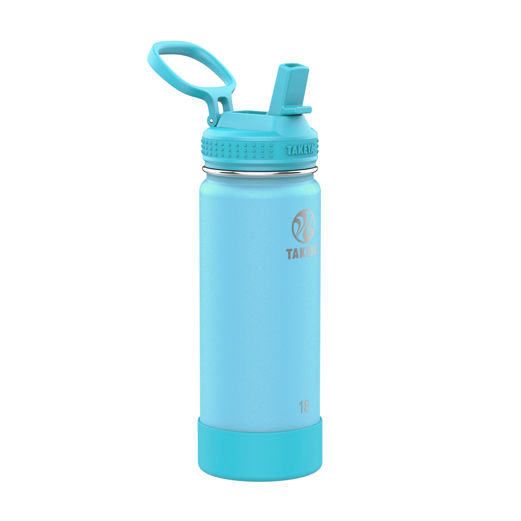 Actives Kids Glow In The Dark Water Bottle With Straw Lid - Image 6
