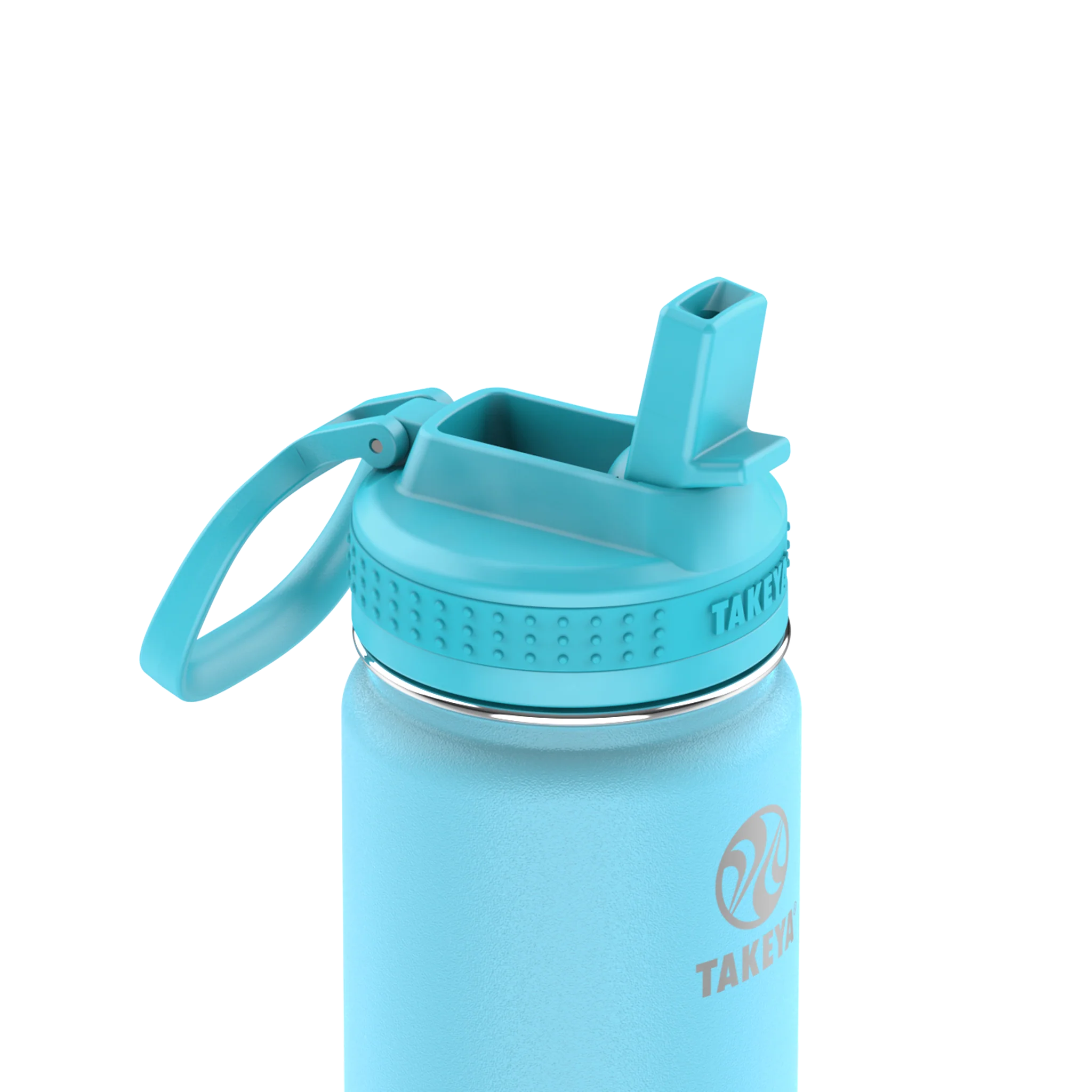 Actives Kids Glow In The Dark Water Bottle With Straw Lid - Image 7