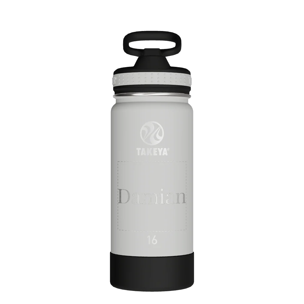 Actives Kids Water Bottle With Straw Lid - customized