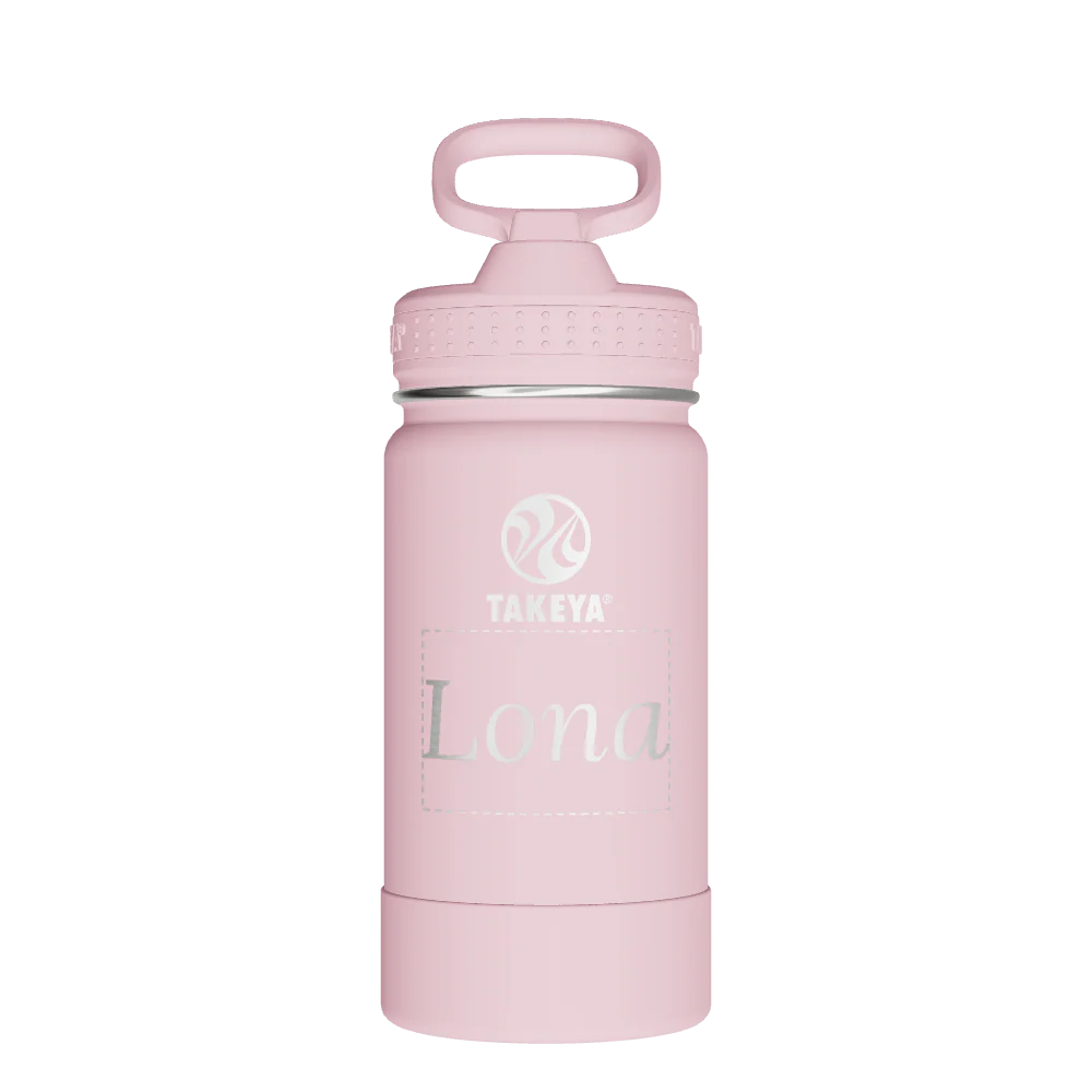 Actives Kids Water Bottle With Straw Lid - customized