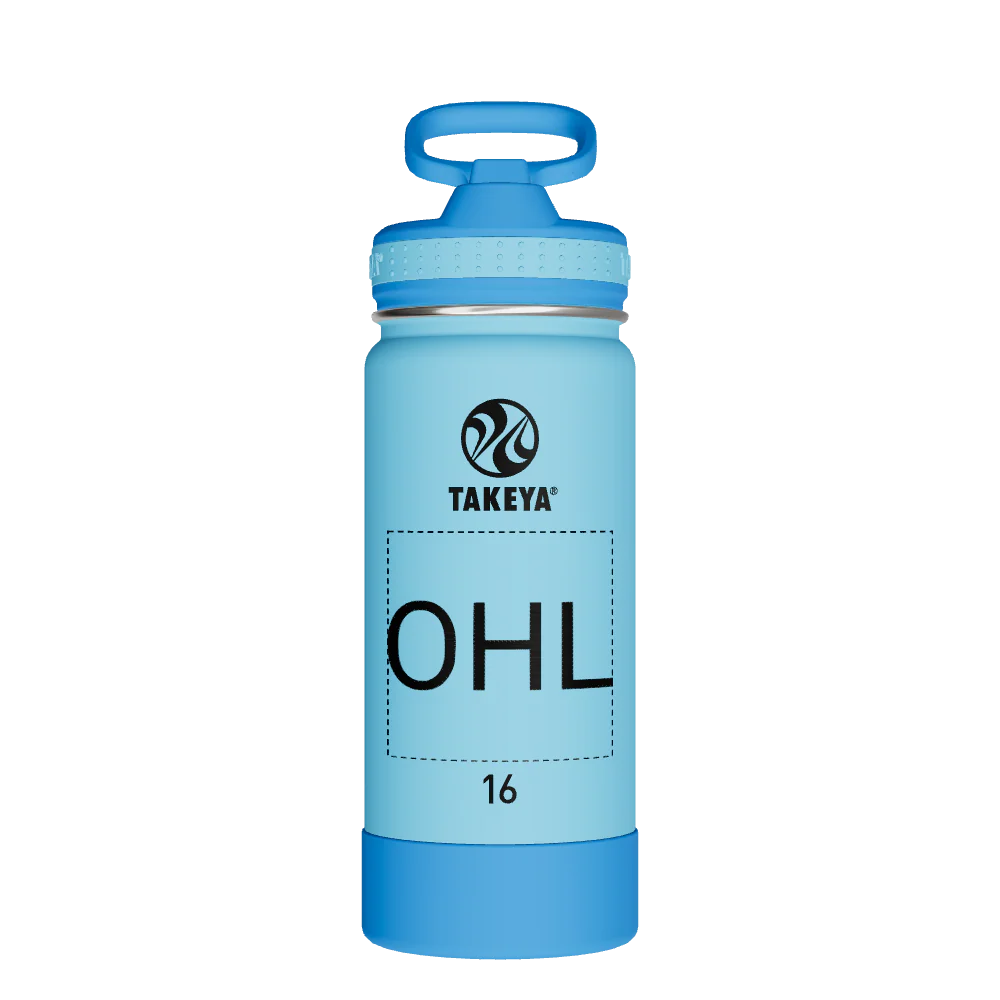 Actives Kids Water Bottle With Straw Lid - customized