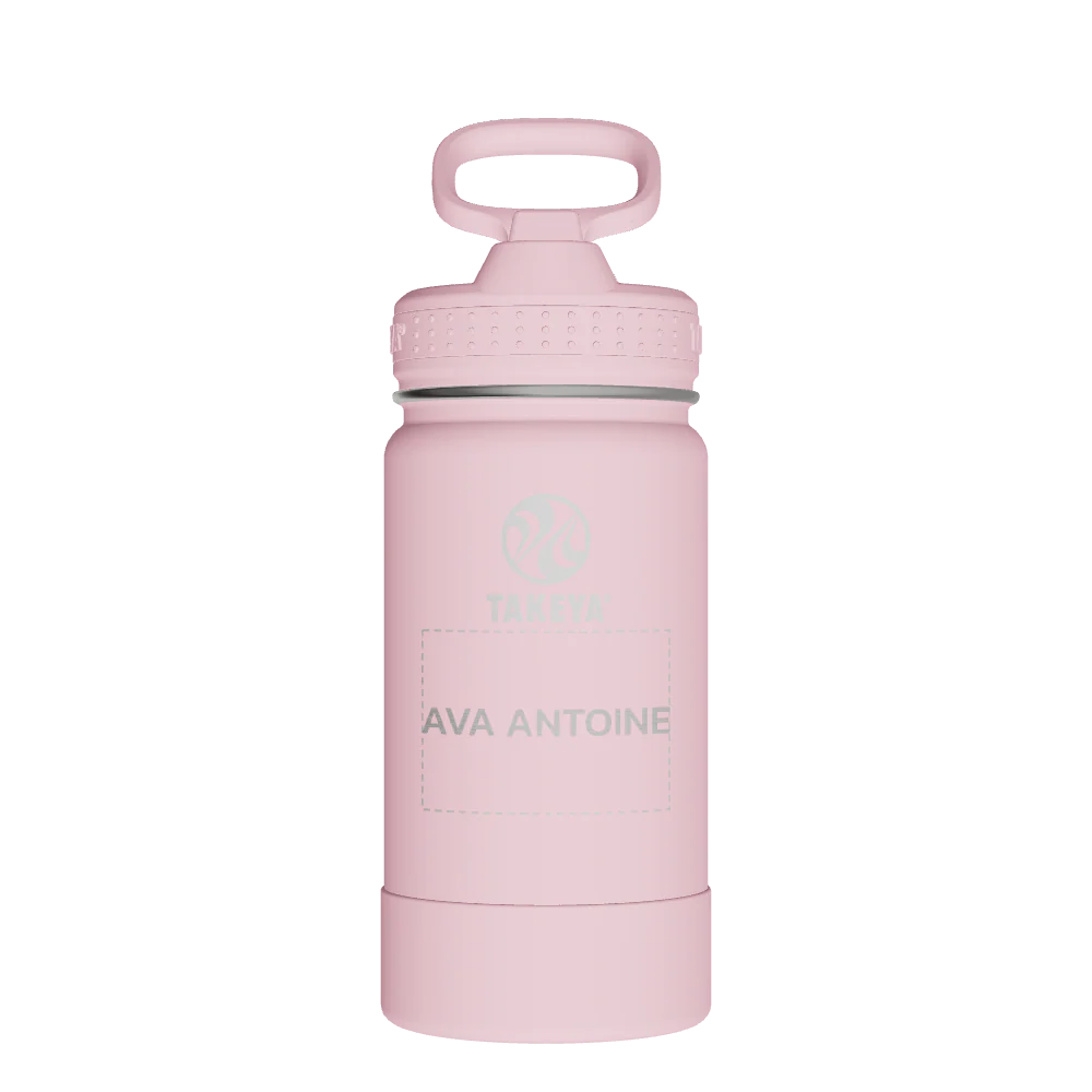 Actives Kids Water Bottle With Straw Lid - customized