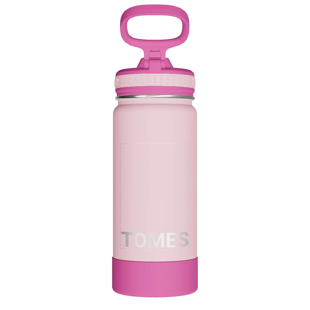 Actives Kids Water Bottle With Straw Lid - customized