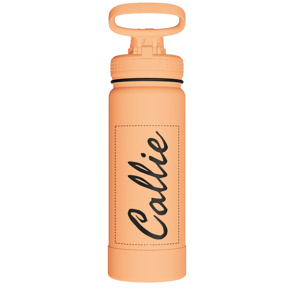 Actives Water Bottle With Spout Lid - customized
