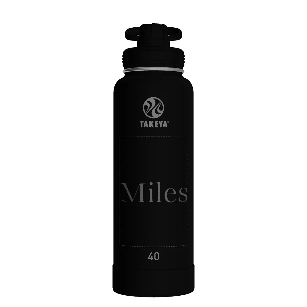Actives Water Bottle With Spout Lid - customized