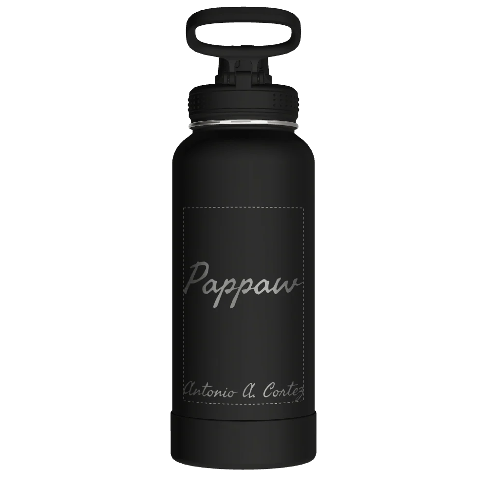 Actives Water Bottle With Spout Lid - customized - Image 2