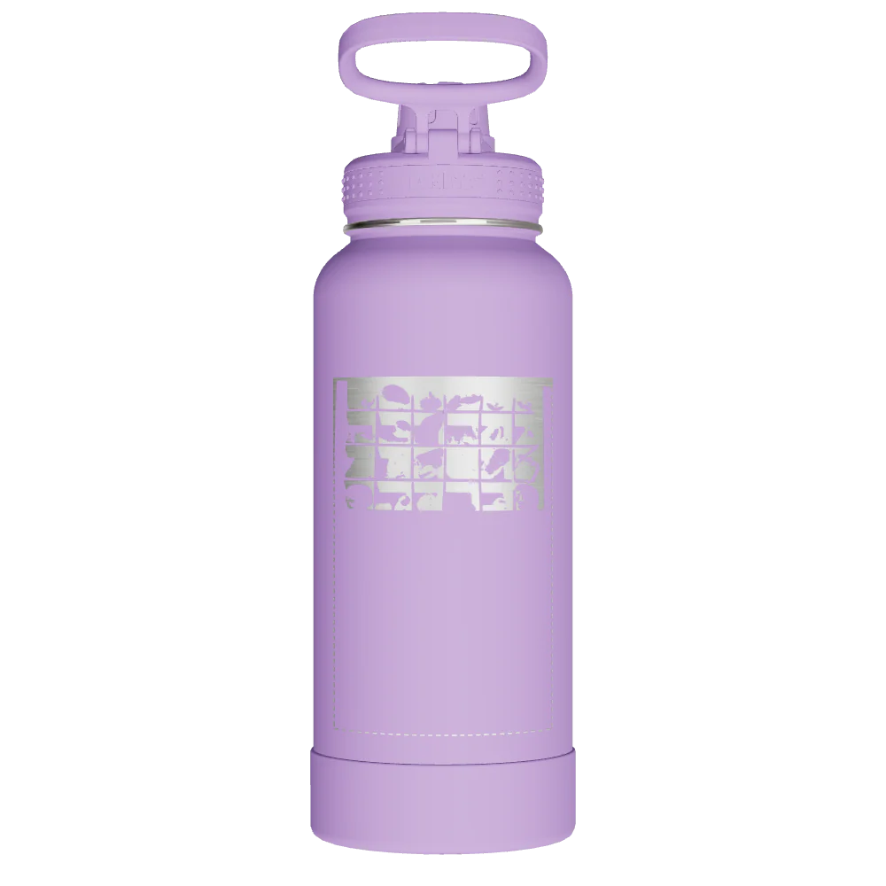 Actives Water Bottle With Spout Lid - customized - Image 2