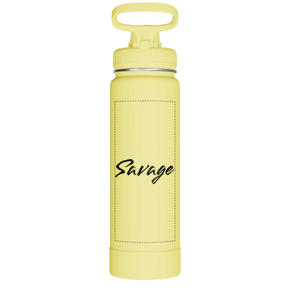 Actives Water Bottle With Spout Lid - customized
