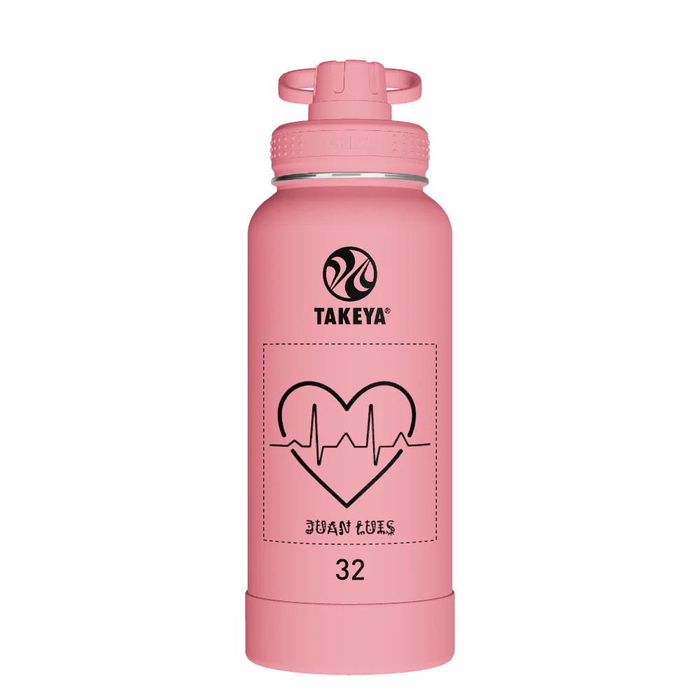 Actives Water Bottle With Spout Lid - customized