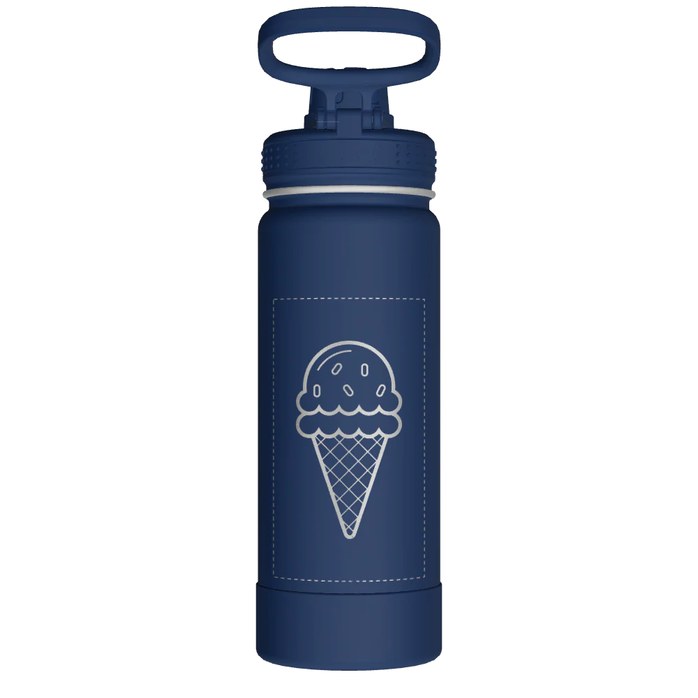 Actives Water Bottle With Spout Lid - customized
