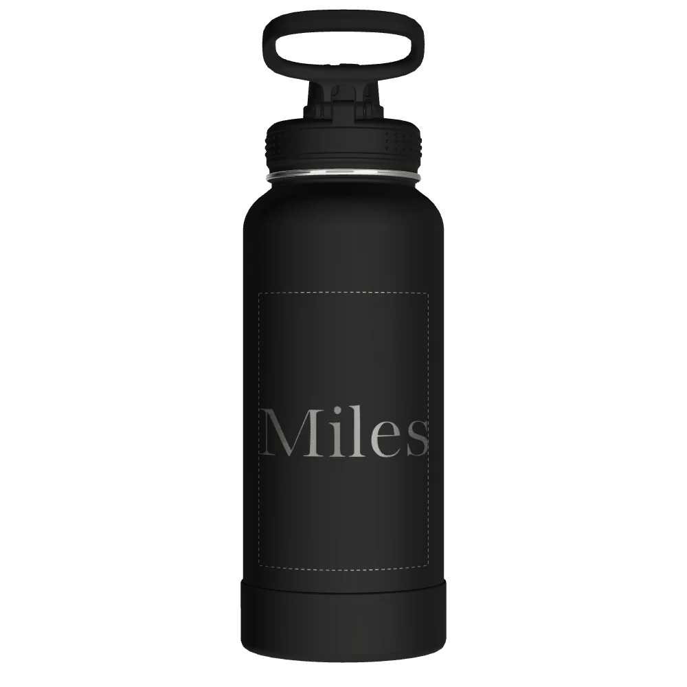 Actives Water Bottle With Spout Lid - customized