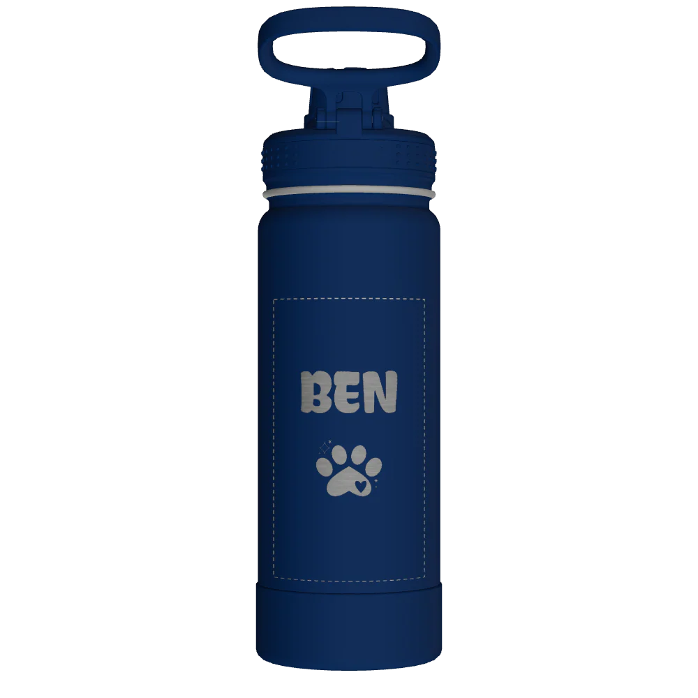 Actives Water Bottle With Spout Lid - customized