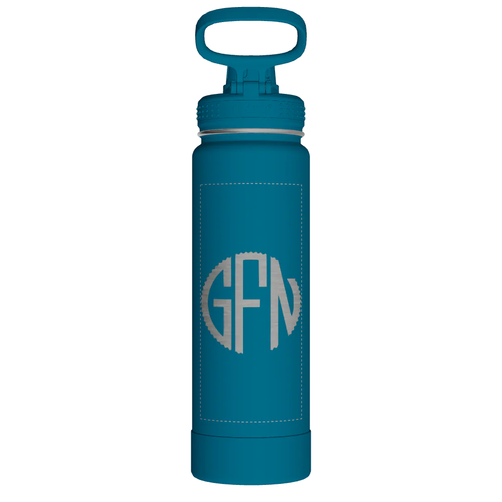 Actives Water Bottle With Spout Lid - customized - Image 2