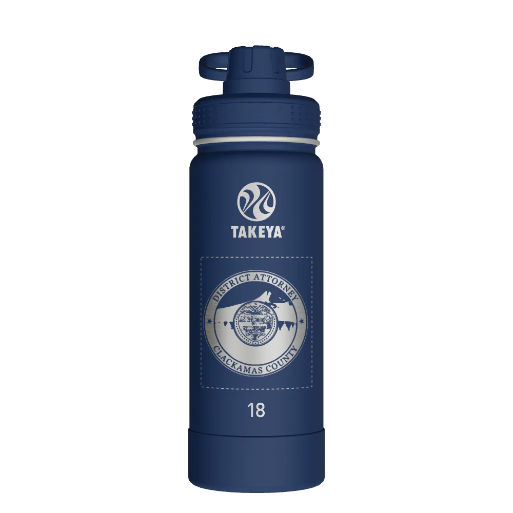 Actives Water Bottle With Spout Lid - customized