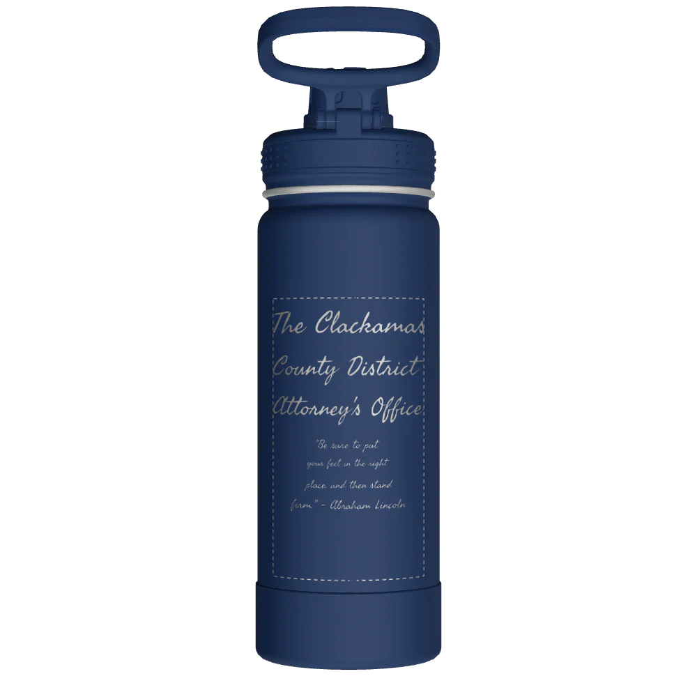 Actives Water Bottle With Spout Lid - customized - Image 2