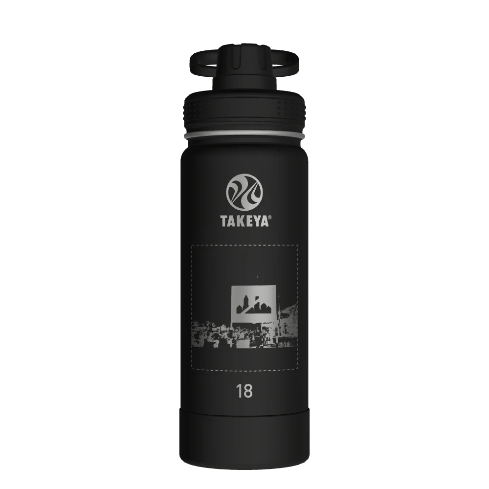 Actives Water Bottle With Spout Lid - customized