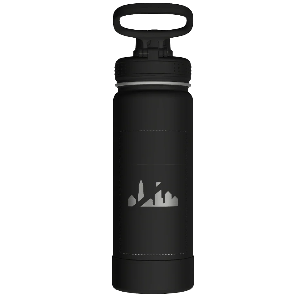 Actives Water Bottle With Spout Lid - customized - Image 2