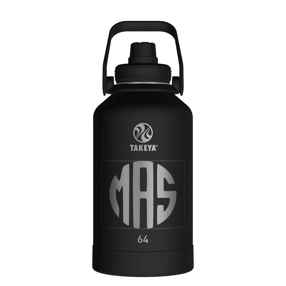 Actives Water Bottle With Spout Lid - customized