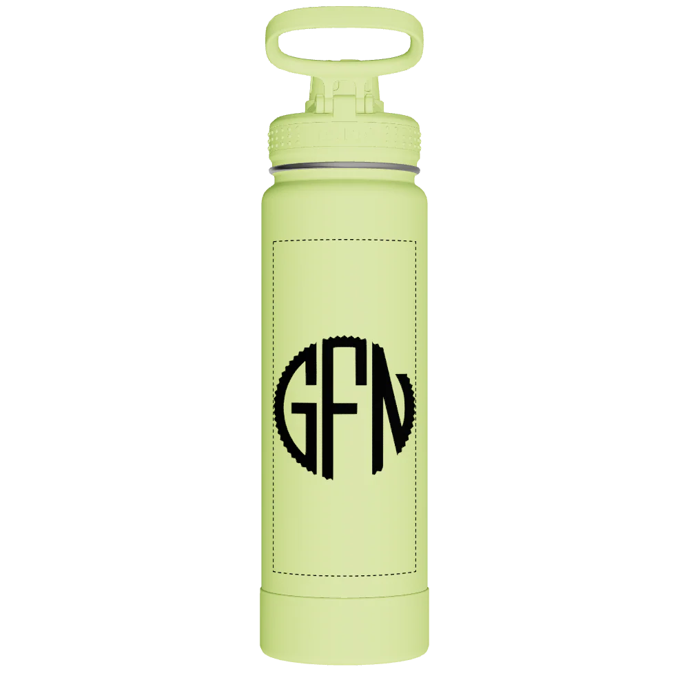 Actives Water Bottle With Spout Lid - customized - Image 2