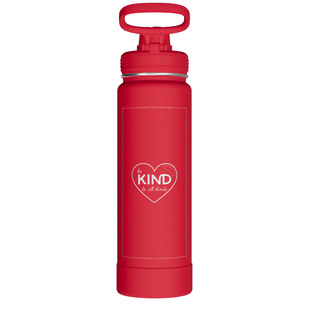 Actives Water Bottle With Spout Lid - customized - Image 2