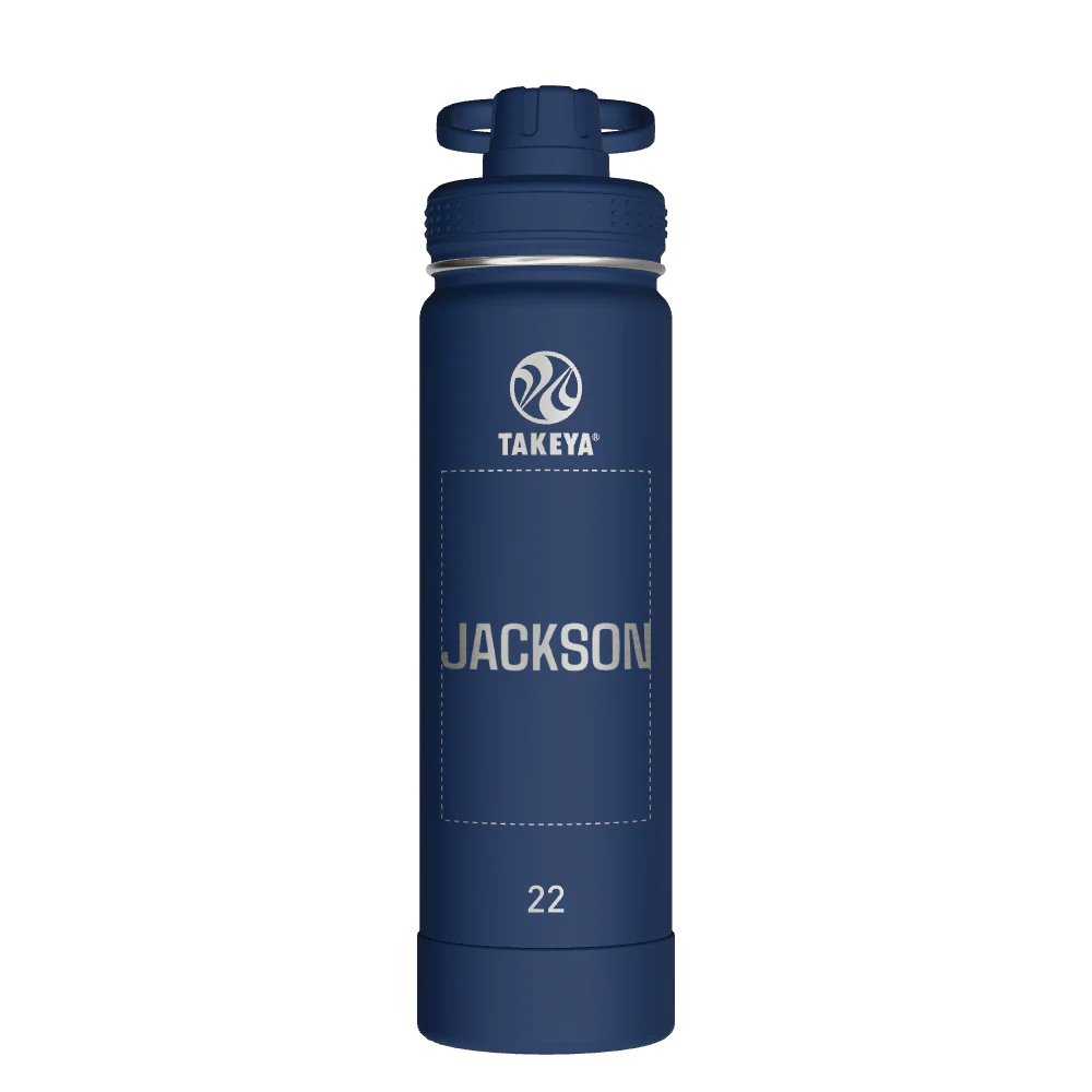 Actives Water Bottle With Spout Lid - customized