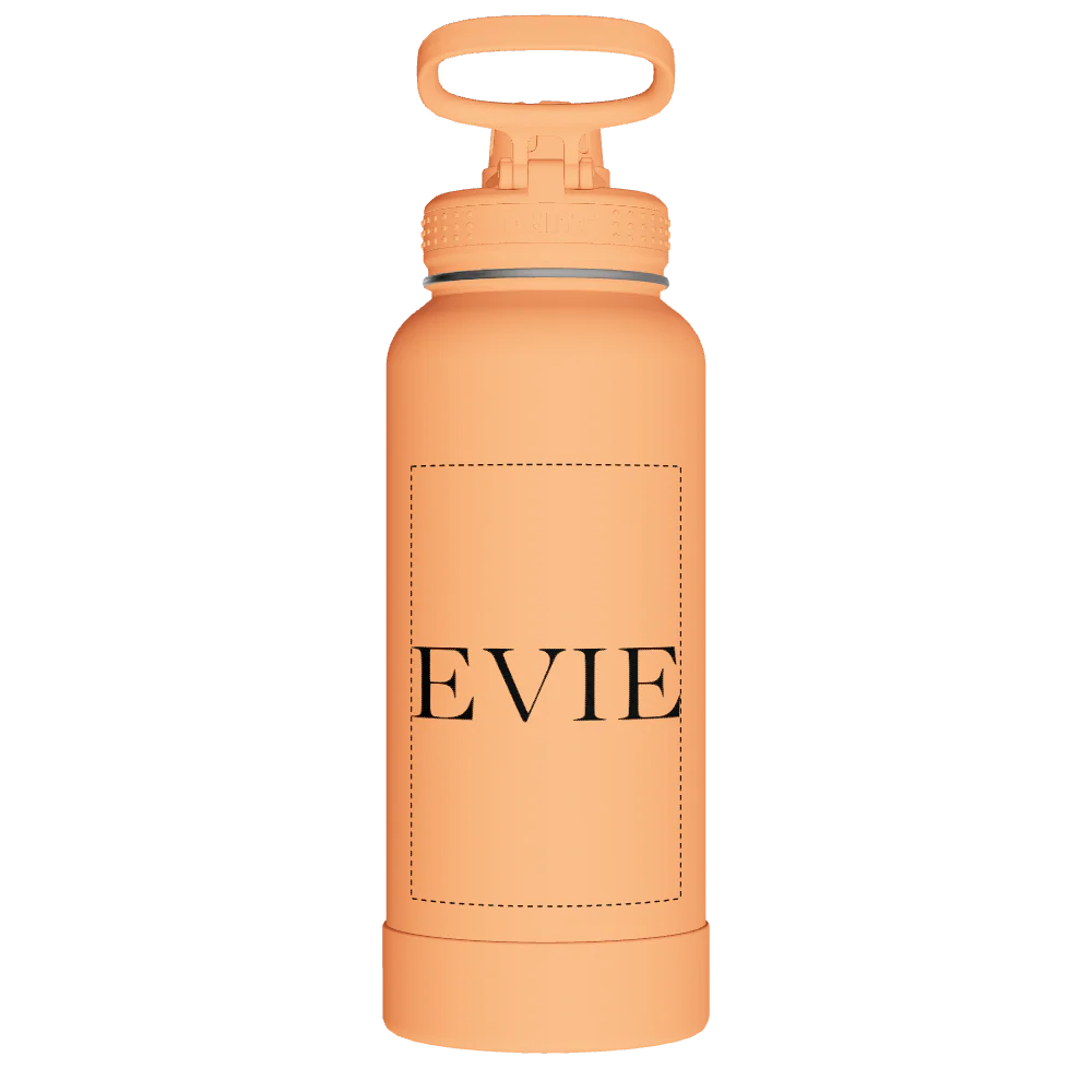 Actives Water Bottle With Spout Lid - customized - Image 2