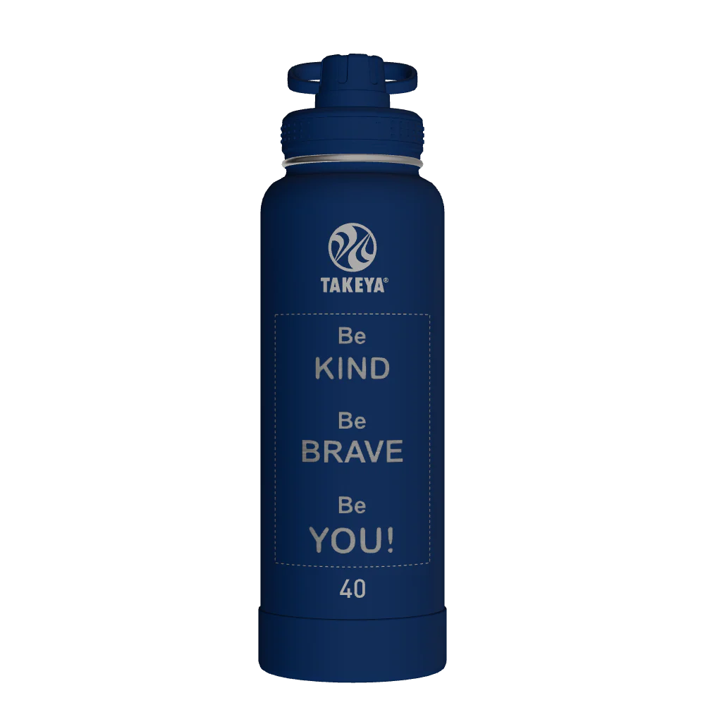 Actives Water Bottle With Spout Lid - customized