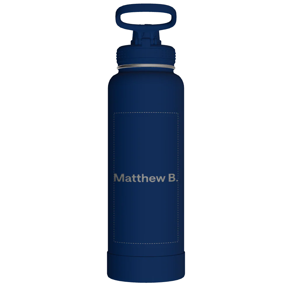 Actives Water Bottle With Spout Lid - customized - Image 2