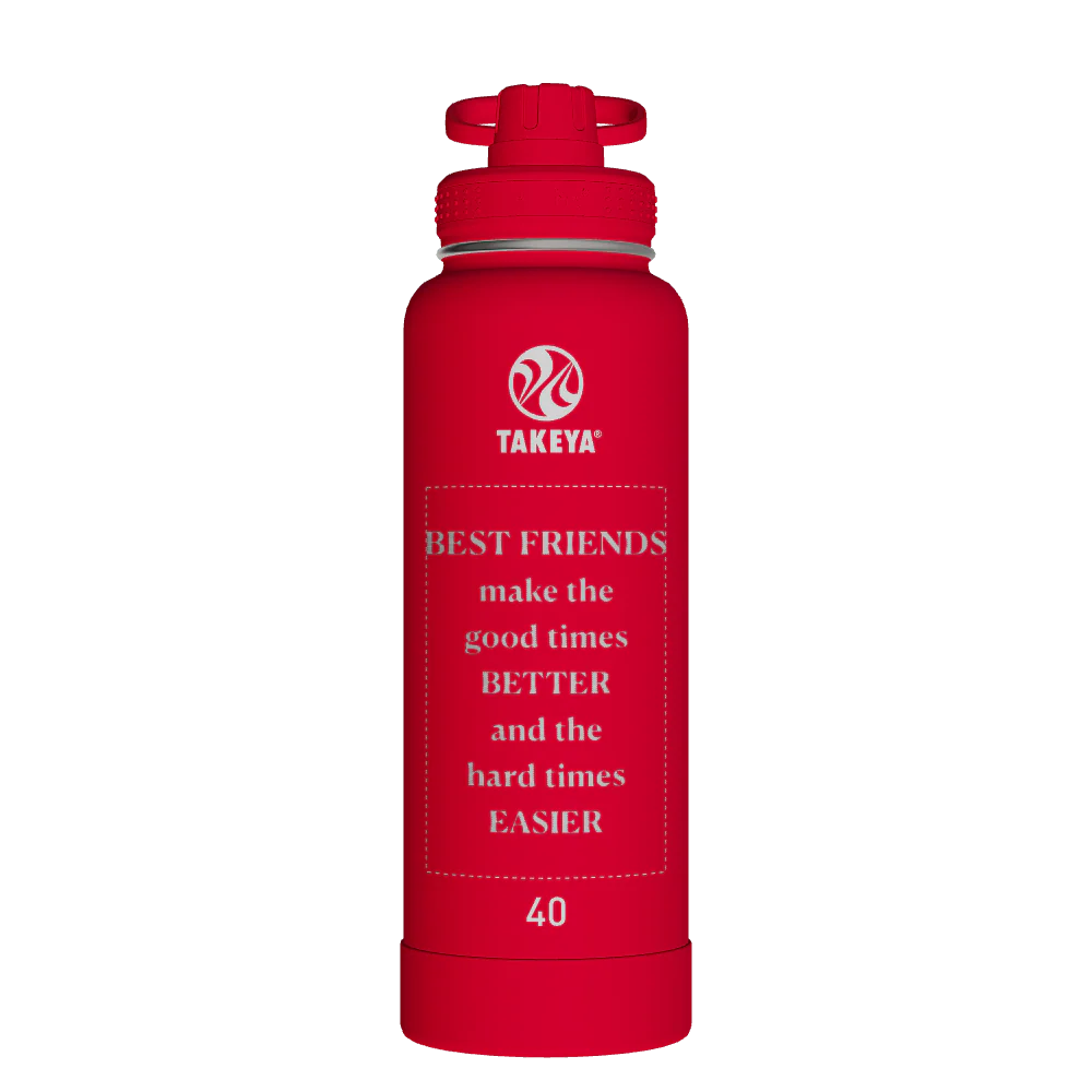 Actives Water Bottle With Spout Lid - customized