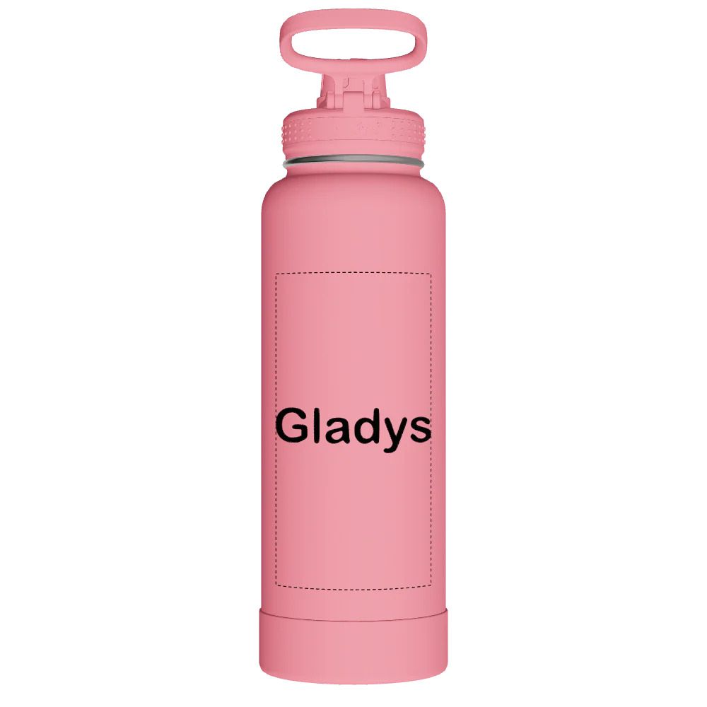 Actives Water Bottle With Spout Lid - customized - Image 2