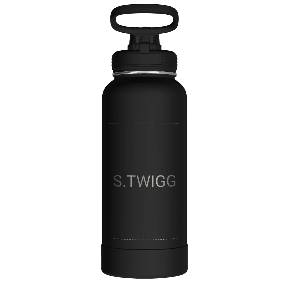 Actives Water Bottle With Spout Lid - customized - Image 2