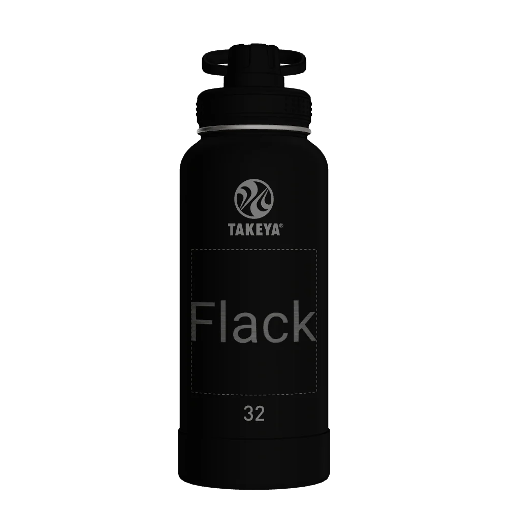 Actives Water Bottle With Spout Lid - customized