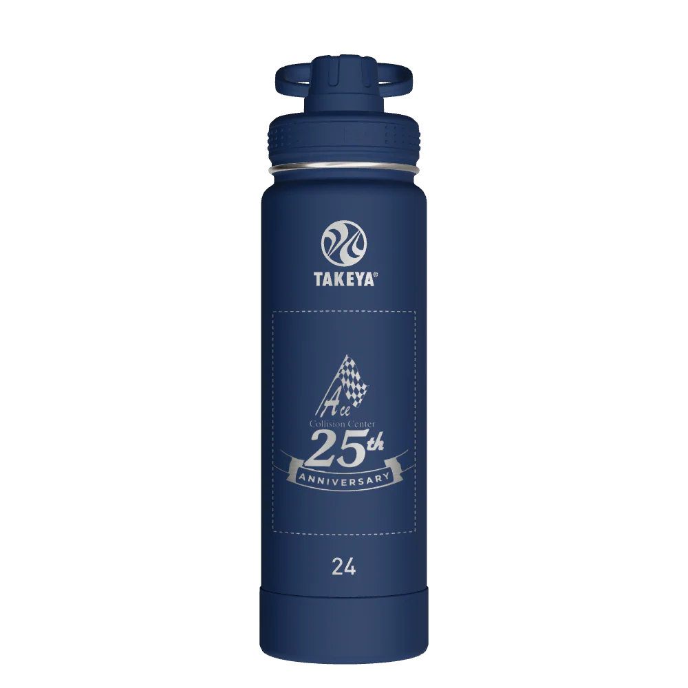 Actives Water Bottle With Spout Lid - customized