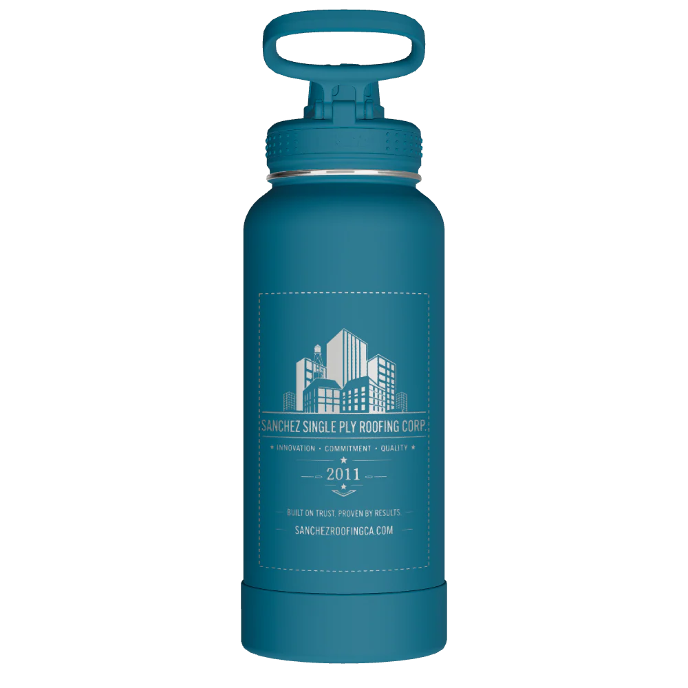 Actives Water Bottle With Spout Lid - customized